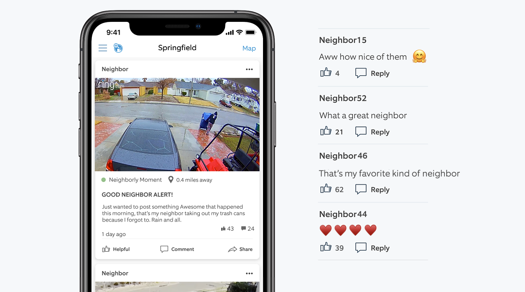Introducing ‘Neighborly Moments’: A New Way to Highlight Good Deeds on the Neighbors App