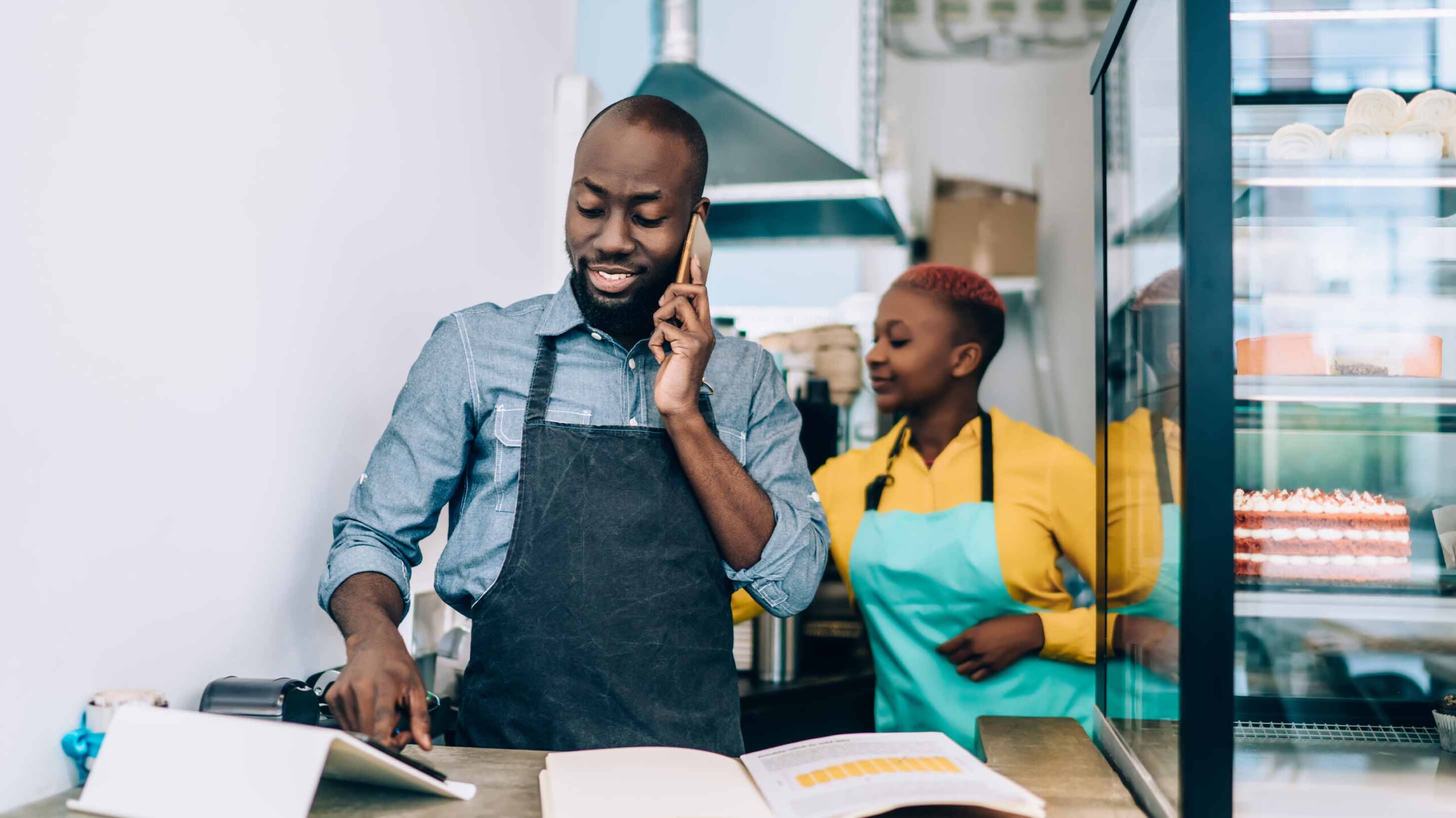 Business Owner in Storefront