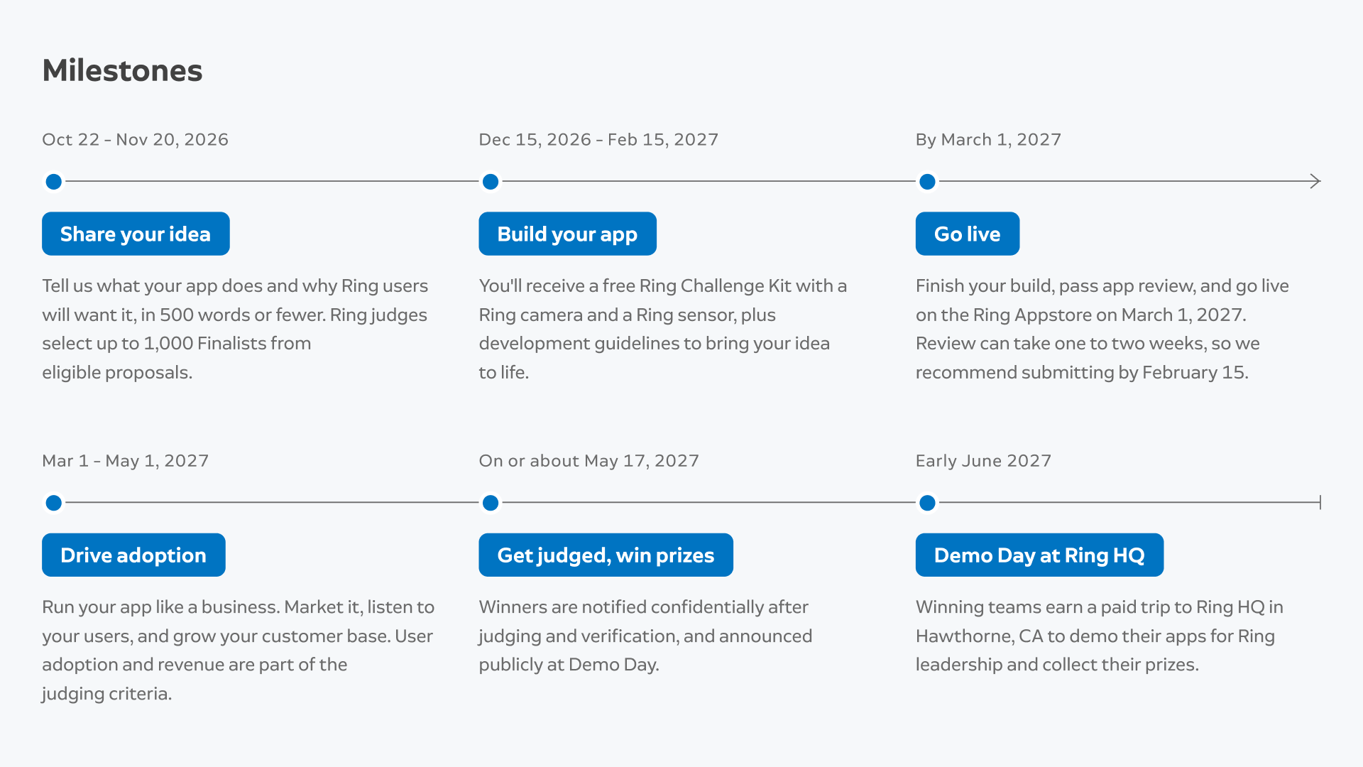 Ring Announces Appstore Challenge with $500,000 in prizes for college students